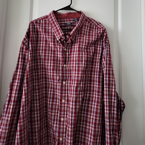 Izod Men's Button Down Shirt Sz. 4XL - Picture 2 of 7